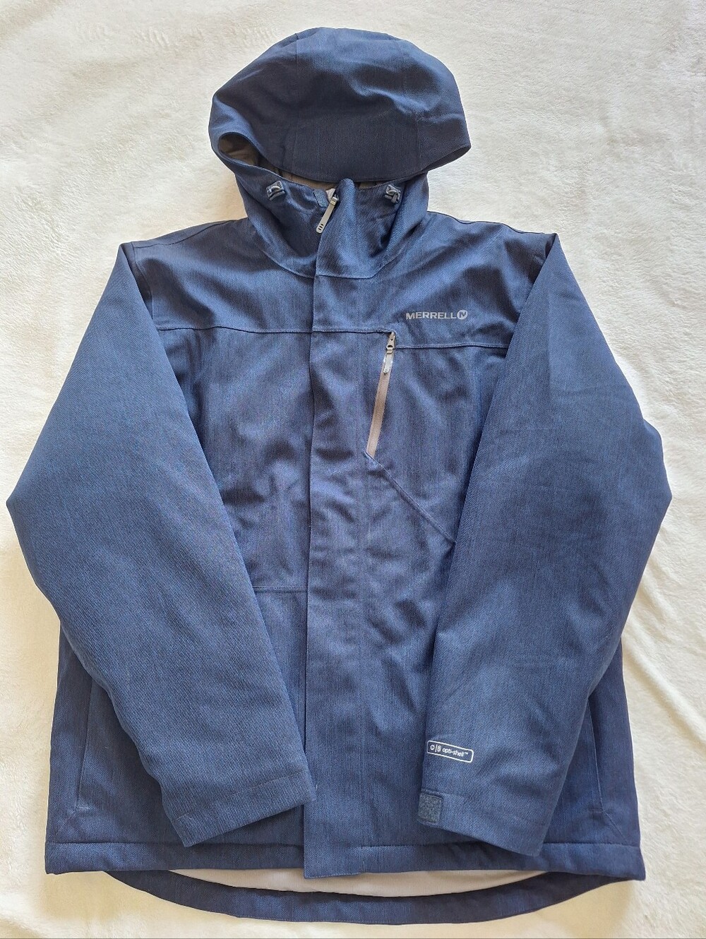 Merrell Shadow Mountain Insulated Parka Opti-Shell Waterproof Jacket Men's XL